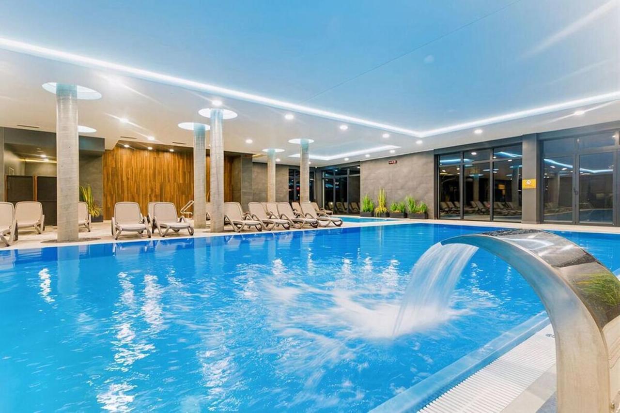 Polanki Park Deluxe Apartament SWEET HOME D405 Garage Pool Sauna Jacuzzi Fitness Kolobrzeg Bagian luar foto