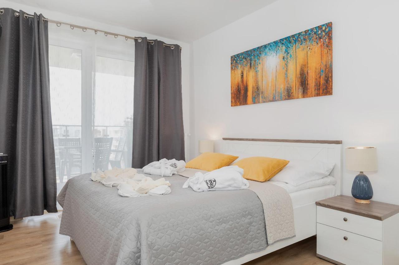 Polanki Park Deluxe Apartament SWEET HOME D405 Garage Pool Sauna Jacuzzi Fitness Kolobrzeg Bagian luar foto