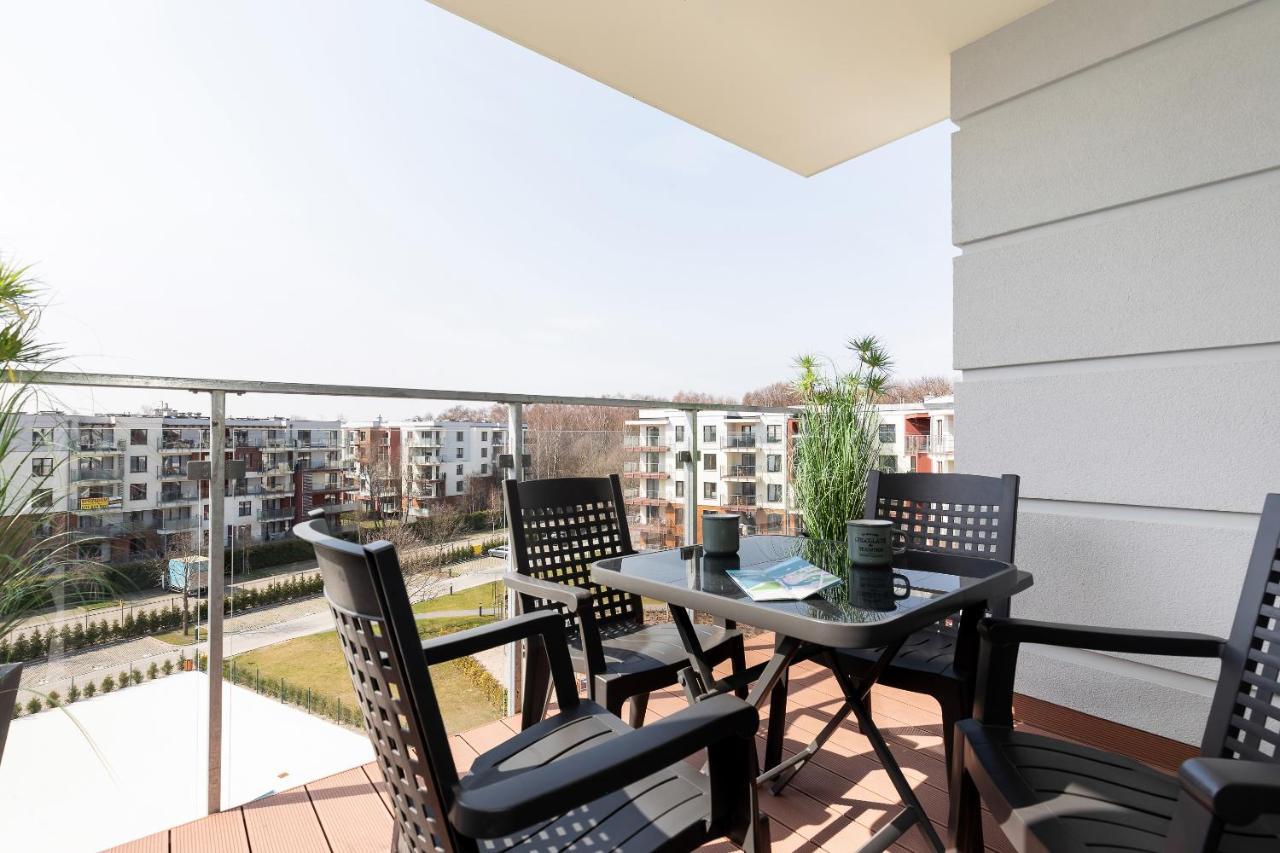 Polanki Park Deluxe Apartament SWEET HOME D405 Garage Pool Sauna Jacuzzi Fitness Kolobrzeg Bagian luar foto