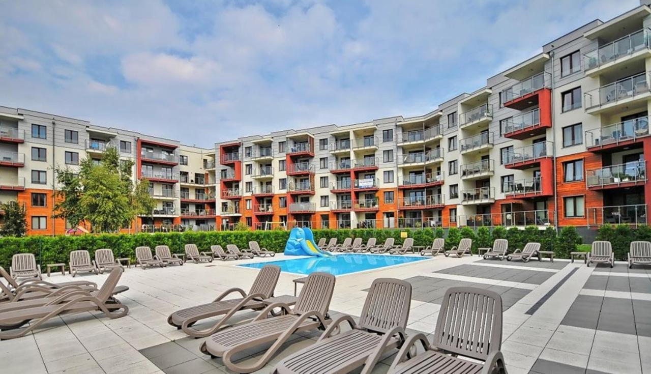 Polanki Park Deluxe Apartament SWEET HOME D405 Garage Pool Sauna Jacuzzi Fitness Kolobrzeg Bagian luar foto